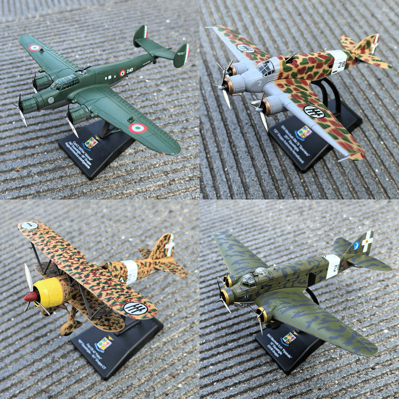 Event Z - 1/72 1/144スケール輸送機合金製静的模型飛行機 Z 1007 Sm 79