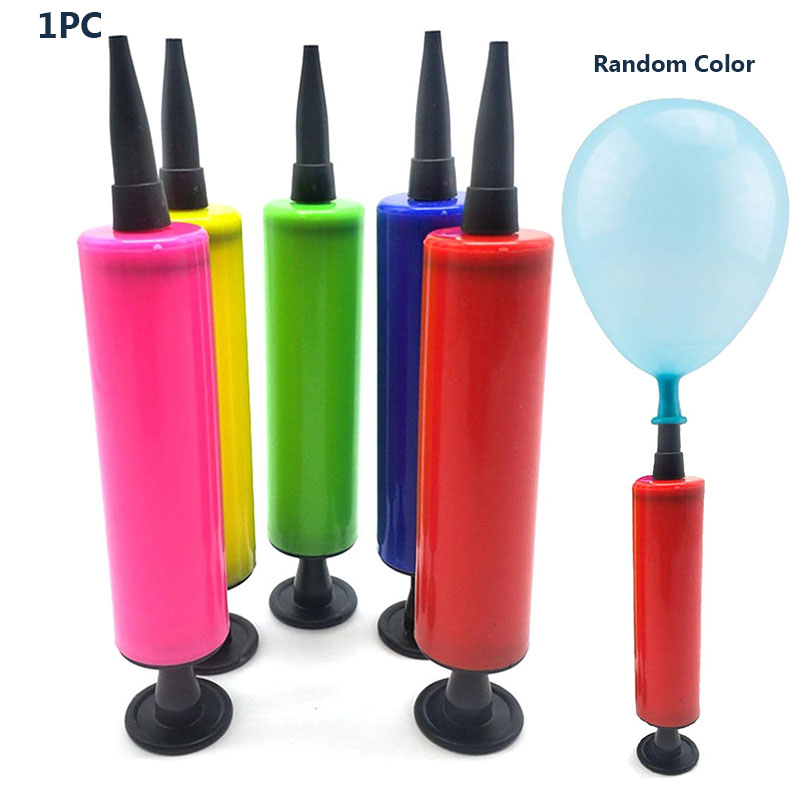Balloon Pump Hand - 1PC バルーンポンプバルーンインフレータハンドプッシュエアポンプ結婚式誕生日パーティーキッズベビーシャワーバルーンアクセサリーツール