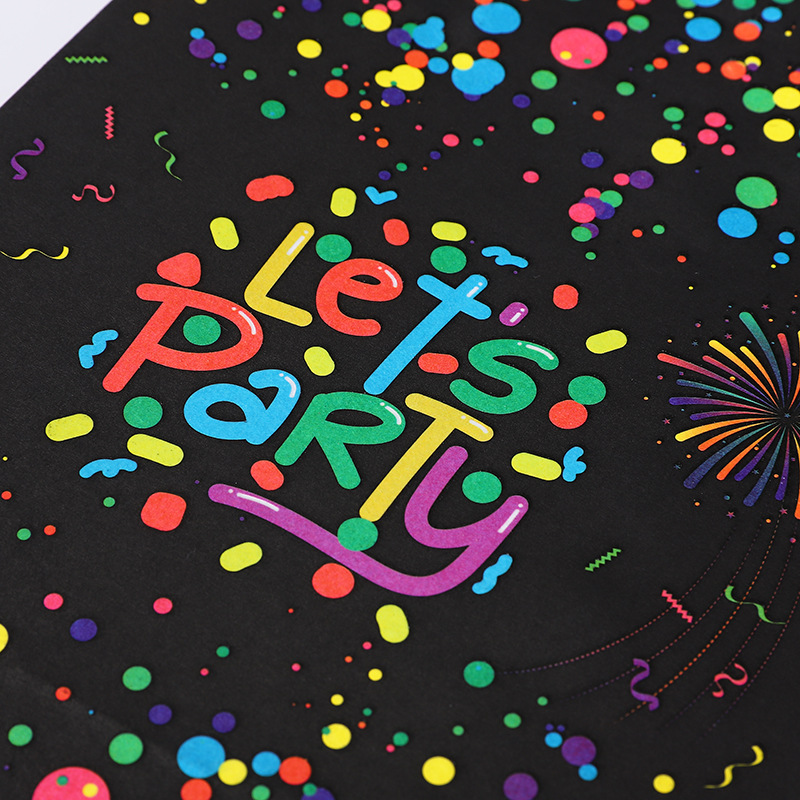ハンドル付きの紙製ギフトバッグ,誕生日や誕生日プレゼント用の - Let'S Party Event Supply のレビューと価格