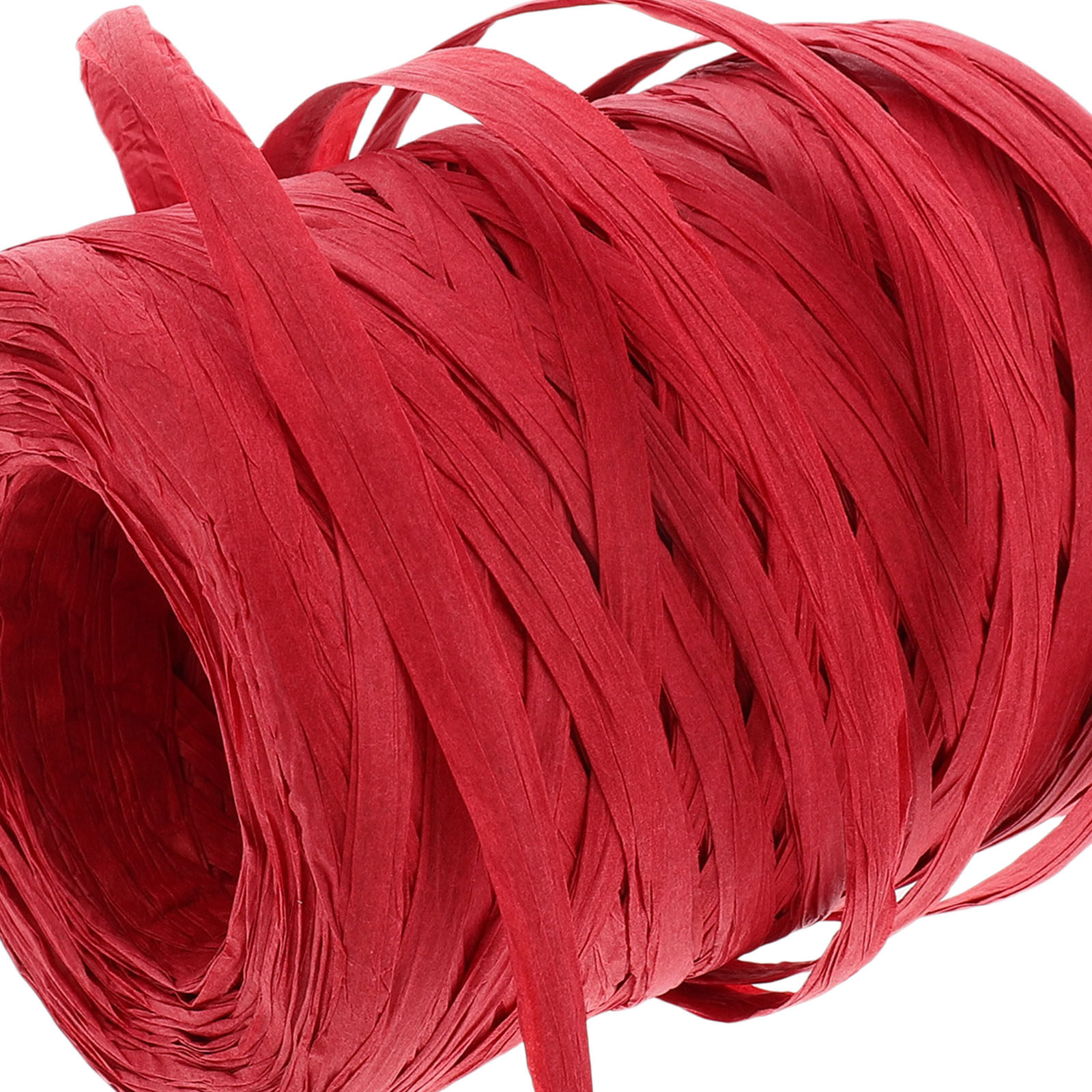 1巻 ラフィア紙紐 100m 天然素材のクラフトリボン、包装 - Papercraft Supply Ribbon のレビューと価格