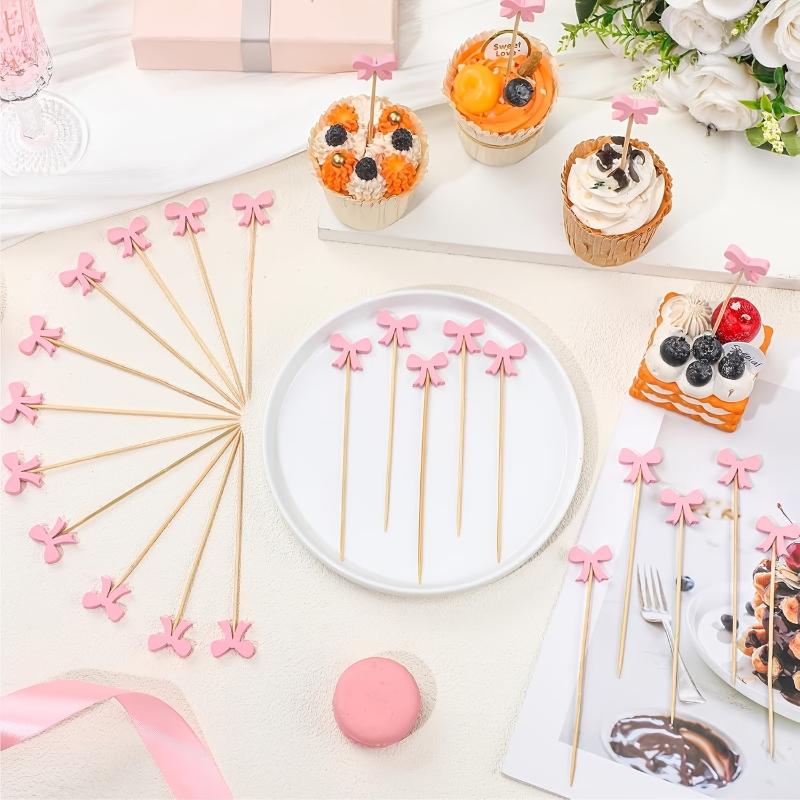 木製ボウカクテルピック 100本入り 使い捨て竹製フルーツス - Centerpiece Stick のレビューと価格
