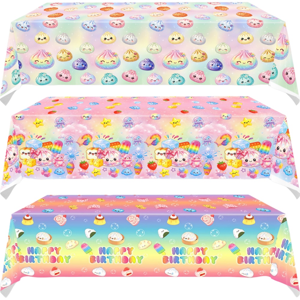 137x274cm 使い捨ての柔らかいテーブルクロス、誕生日 - Table Cloth Disposable のレビューと価格