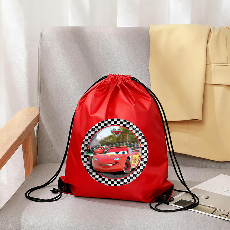 車巾着バッグ男性女性かわいいアニメプリント車映画少年ポータブ - Party Favor Bag のレビューと価格