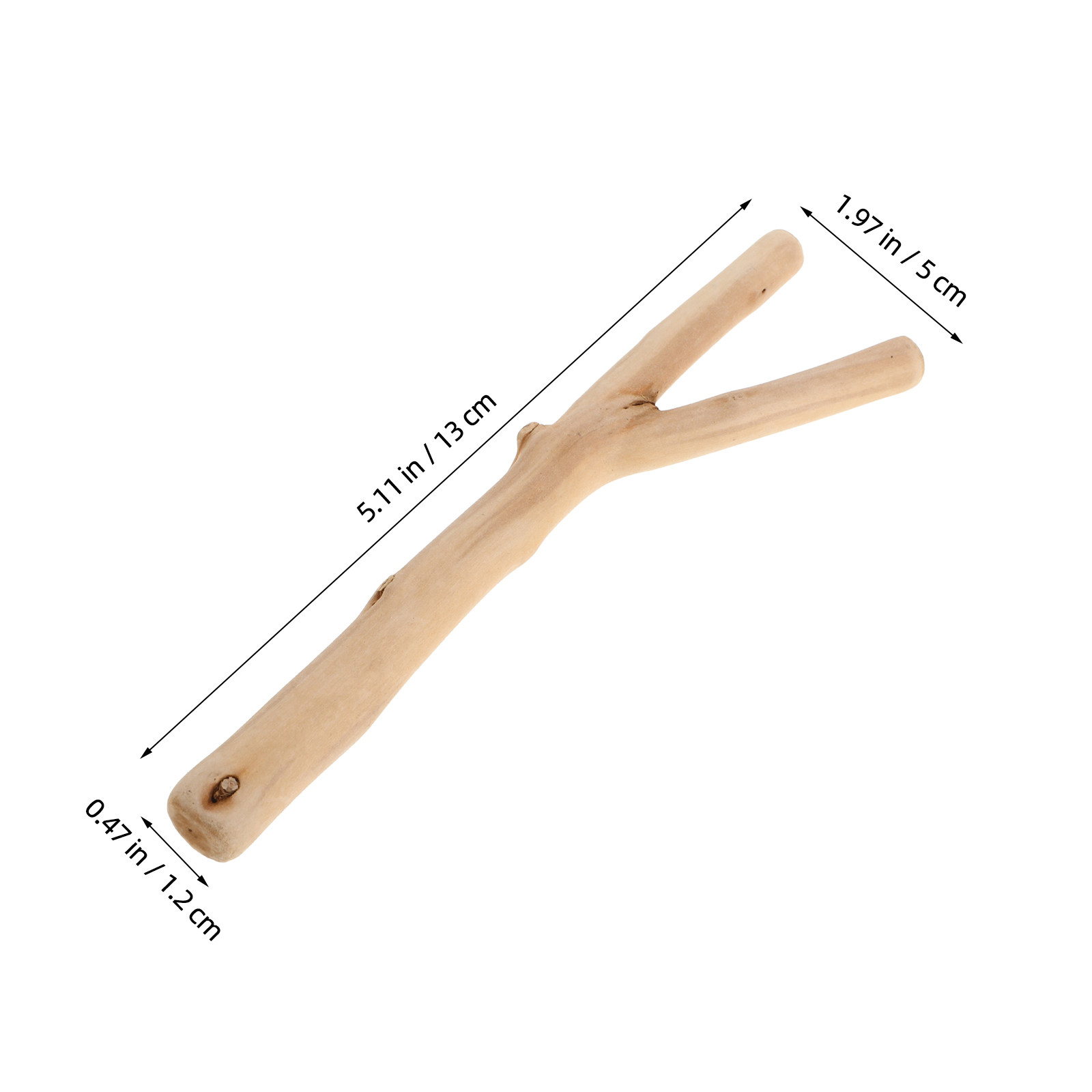 手磨きされた流木の枝、独特の木目を持つ木製スティック、フラワ - Centerpiece Stick のレビューと価格